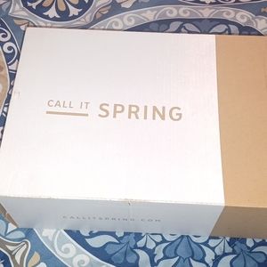 Women shoes royal blue suede size 7 Call it Spring